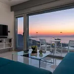 Rhodes Skyline With Out Door Jacuzzi Sea View Ixia (Rhodes)