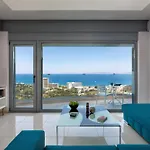 Apartament Rhodes Skyline With Out Door Jacuzzi Sea View *