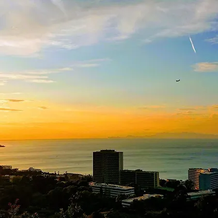 Rhodes Skyline With Out Door Jacuzzi Sea View Apartment *