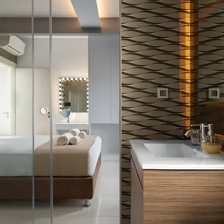 Rhodes Skyline With Out Door Jacuzzi Sea View